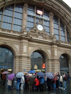 Restaurierter Hauptbahnhof