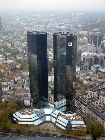 Ein Blick zur Deutschen Bank