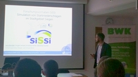 Dr.-Ing. Jens Bender stellt das Projekt SiSSi vor.